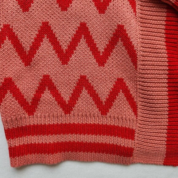 House of Harlow 1960 X Revolve Julep Cardigan Pink Red Long Cute Pretty Small - Picture 5 of 9